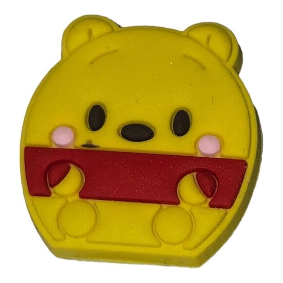 🌟6/$20 Disney Shoe Charms Crocs Rubber Shoe Jewelry Winnie the Pooh Tsum Tsum - Picture 1 of 4